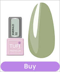 Gel polish TUFI profi PREMIUM Emerald 02 Sprout
